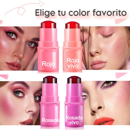 💄Labial Multiuso de Gelatina - 3 en 1