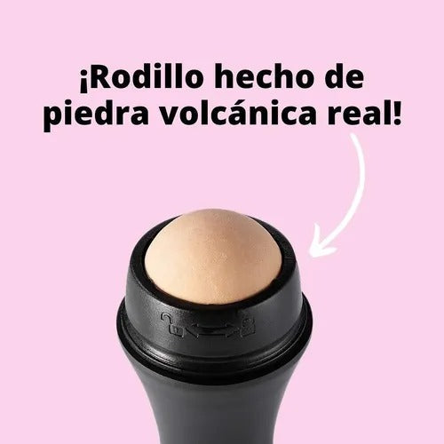 2X1 Rodillo de piedra Volcanica Quita Grasa Facial - VulcaRodillo™️🚛Envio Gratis+ Pago Contra Entrega